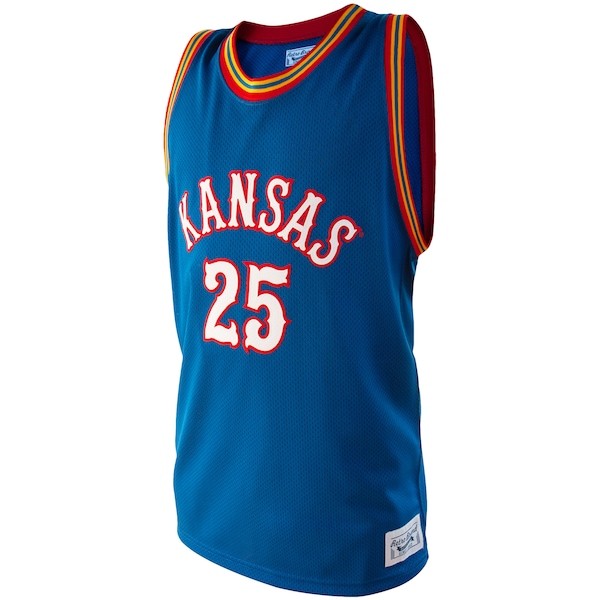 Danny Manning Kansas Jayhawks Original Retro Brand Alumni Basketball Jersey - Royal