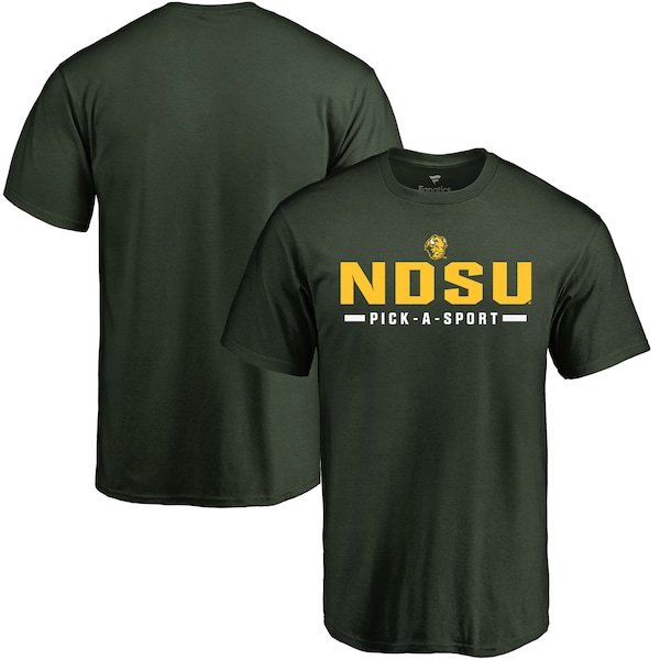 NDSU Bison Custom Sport T-Shirt - Green