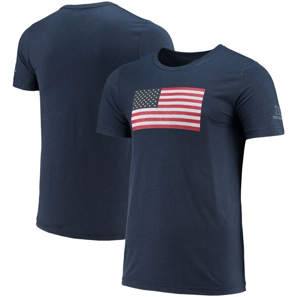 2022 Presidents Cup Ahead United States Team Tri-Blend T-Shirt - Blue