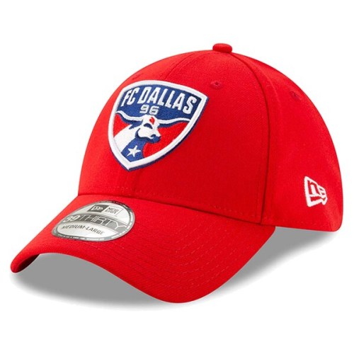 FC Dallas New Era Team Logo 39THIRTY Flex Hat - Red