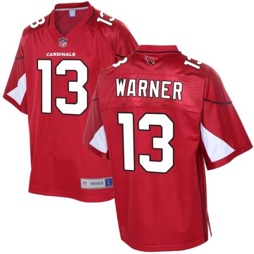 Arizona Cardinals Kurt Warner NFL Pro Line Retired Team Player Jersey - Cardinal