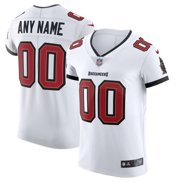 Tampa Bay Buccaneers Nike Vapor Elite Custom Jersey - White