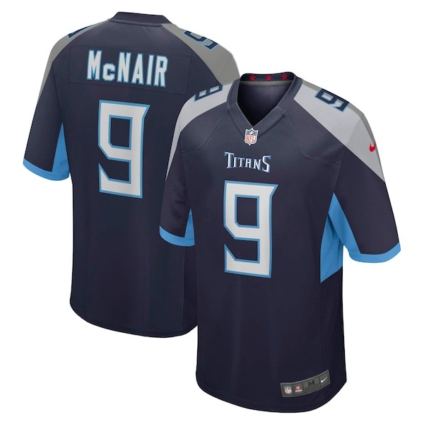 Steve McNair Tennessee Titans Nike Game Retired Player Jersey - Navy