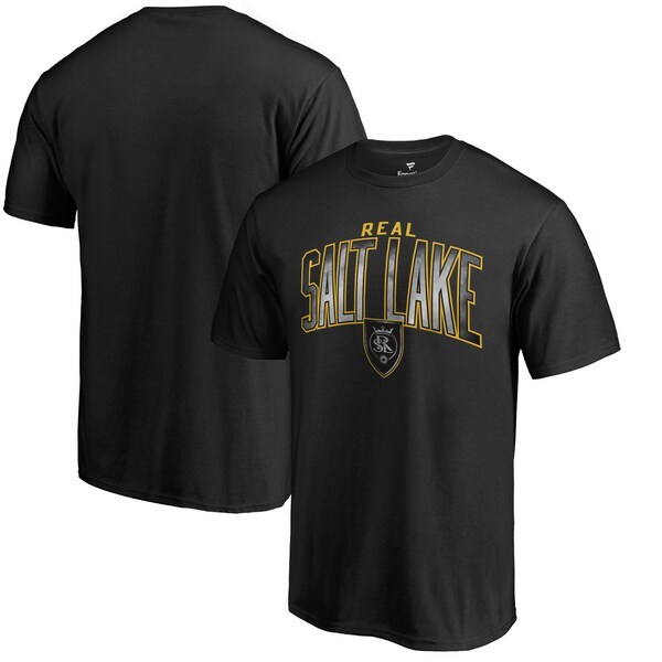 Real Salt Lake Fanatics Branded Arch Smoke T-Shirt - Black