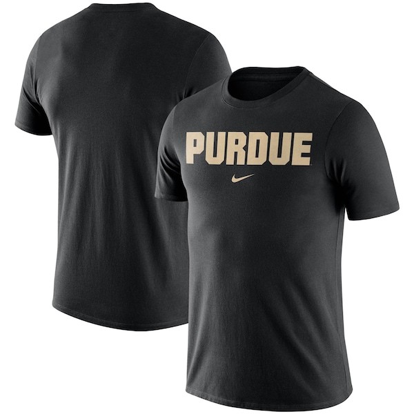 Purdue Boilermakers Nike Essential Wordmark T-Shirt - Black