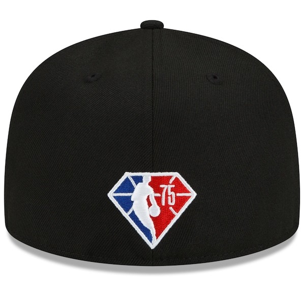 Utah Jazz New Era City Edition Alternate 59FIFTY Fitted Hat - Black