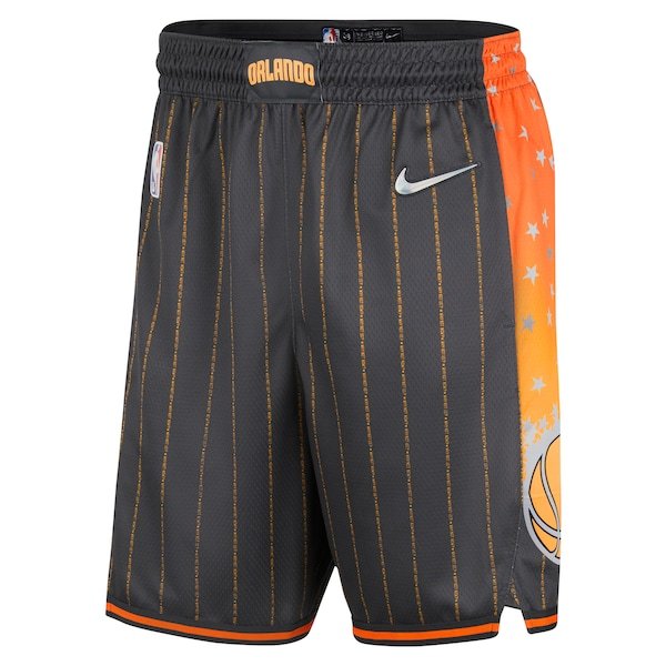 Orlando Magic Nike 2021/22 City Edition Swingman Shorts - Anthracite