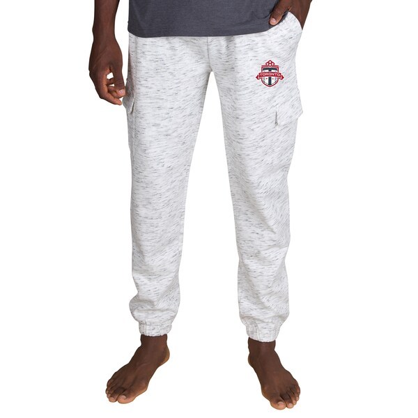Toronto FC Concepts Sport Alley Fleece Cargo Pants - White/Gray