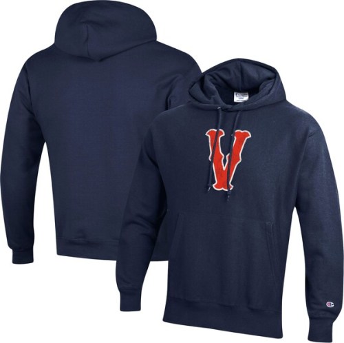Virginia Cavaliers Champion Vault Logo Reverse Weave Pullover Hoodie - Navy