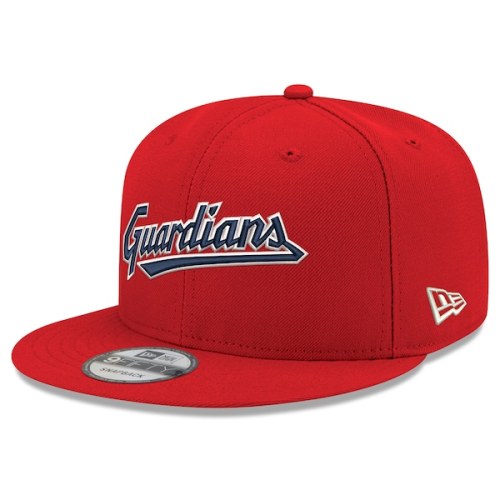 Cleveland Guardians New Era 9FIFTY Snapback Adjustable Hat - Red