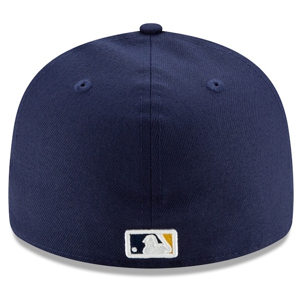 Milwaukee Brewers New Era Authentic Collection On-Field Low Profile 59FIFTY Fitted Hat - Navy