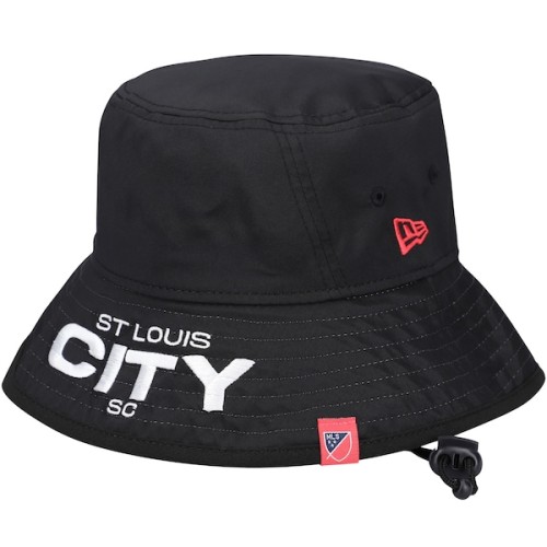 St. Louis City SC New Era Kick-Off Packable Bucket Hat - Black