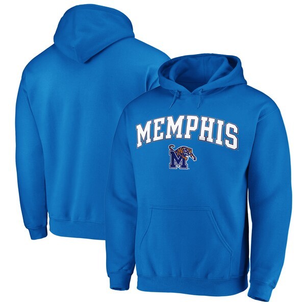 Memphis Tigers Fanatics Branded Campus Pullover Hoodie - Royal