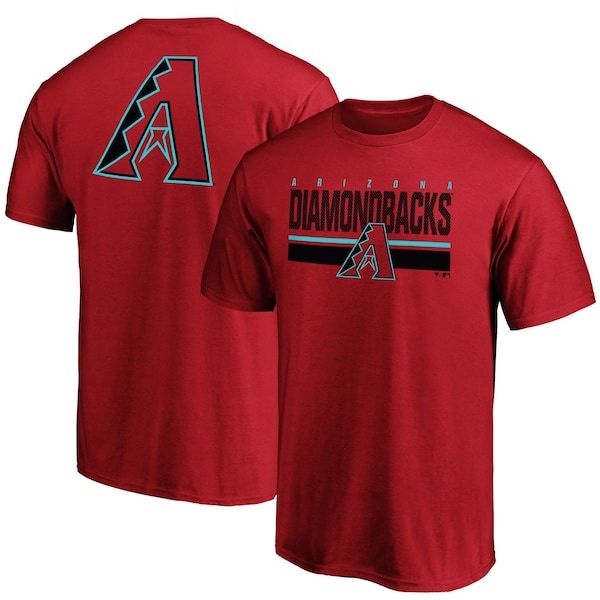 Arizona Diamondbacks Fanatics Branded Team Logo End Game T-Shirt - Red
