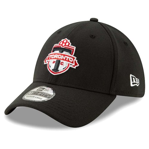 Toronto FC New Era Team Logo 39THIRTY Flex Hat - Black