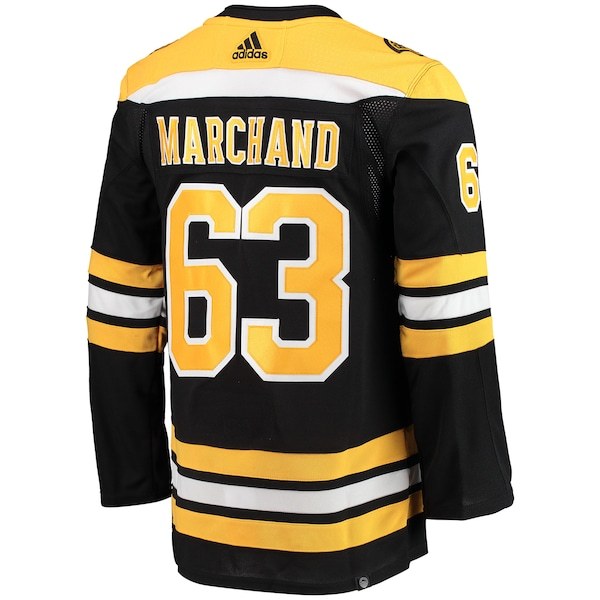 Brad Marchand Boston Bruins adidas Home Primegreen Authentic Pro Player Jersey - Black