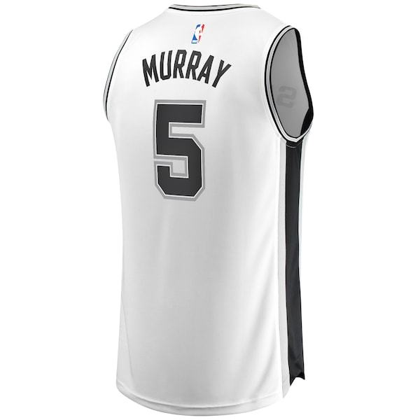 Dejounte Murray San Antonio Spurs Fanatics Branded Fast Break Replica Player Jersey - Association Edition - White