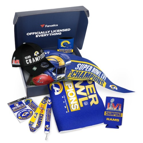 Los Angeles Rams Fanatics Pack Super Bowl LVI Champions Gift Box - $105+ Value