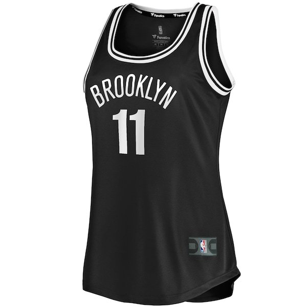 Kyrie Irving Brooklyn Nets Fanatics Branded Women's Fast Break Tank Jersey Black - Icon Edition