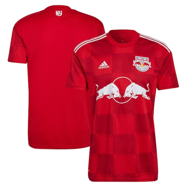 New York Red Bulls adidas 2022 1Ritmo Replica Blank Jersey - Red