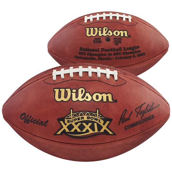 Super Bowl XXXIX Wilson Official Game Football