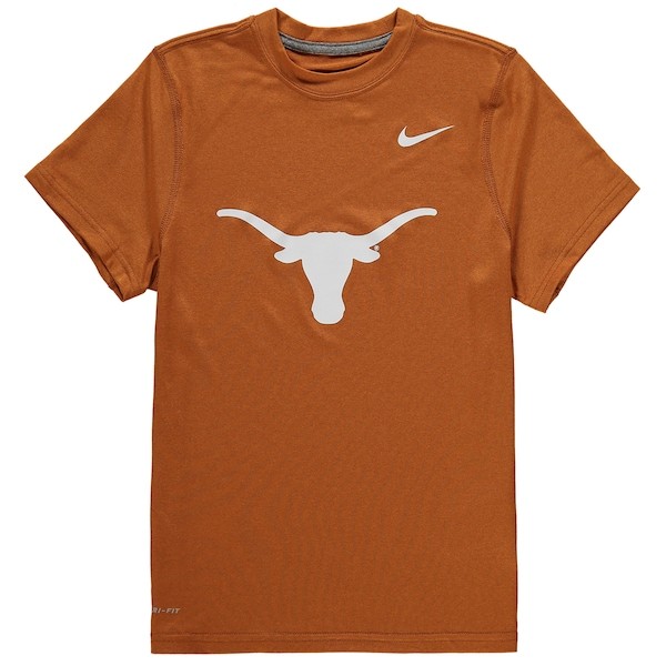 Texas Longhorns Nike Youth Logo Legend Dri-FIT T-Shirt - Burnt Orange