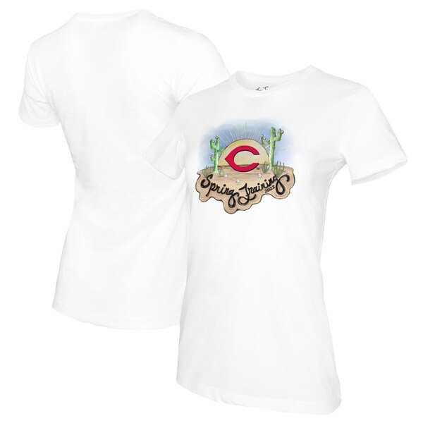 Cincinnati Reds Tiny Turnip Youth 2022 Spring Training T-Shirt - White