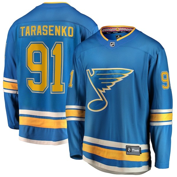Vladimir Tarasenko St. Louis Blues Fanatics Branded Alternate Breakaway Player Jersey - Blue