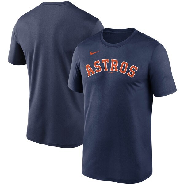 Houston Astros Nike Wordmark Legend T-Shirt - Navy
