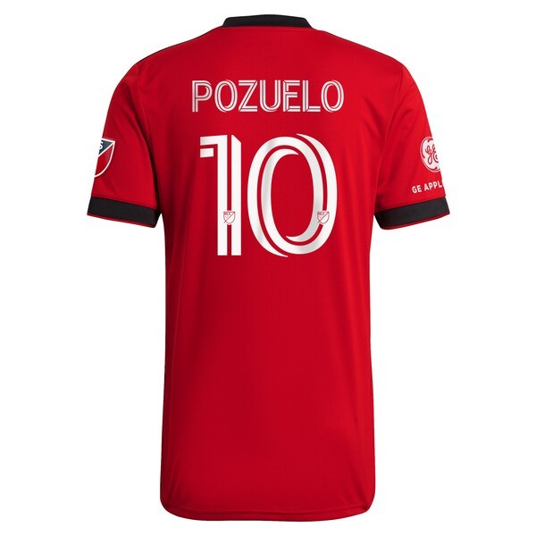 Alejandro Pozuelo Toronto FC adidas 2021 A41 Authentic Player Jersey - Red