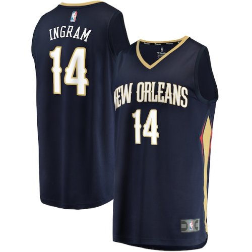 Brandon Ingram New Orleans Pelicans Fanatics Branded 2020/21 Fast Break Replica Player Jersey - Icon Edition - Navy
