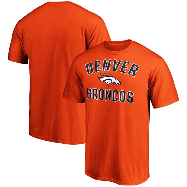 Denver Broncos Fanatics Branded Victory Arch T-Shirt - Orange