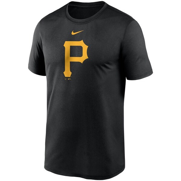 Pittsburgh Pirates Nike Team Large Logo Legend Performance T-Shirt - Black