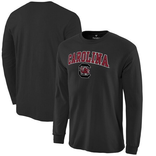 South Carolina Gamecocks Fanatics Branded Campus Logo Long Sleeve T-Shirt - Black