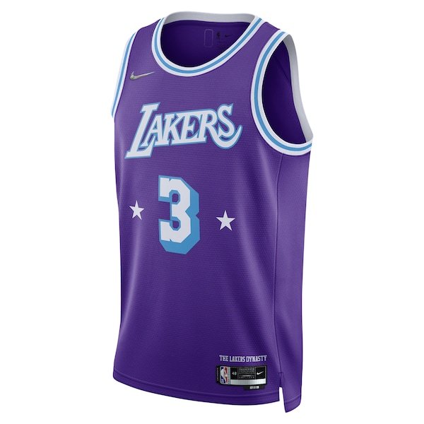 Anthony Davis Los Angeles Lakers Nike 2021/22 Swingman Jersey - City Edition - Purple