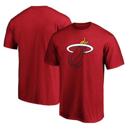 Miami Heat Fanatics Branded Primary Team Logo T-Shirt - Red