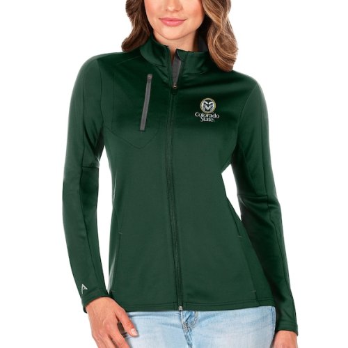 Colorado State Rams Antigua Women's Generation Full-Zip Jacket - Green/Graphite
