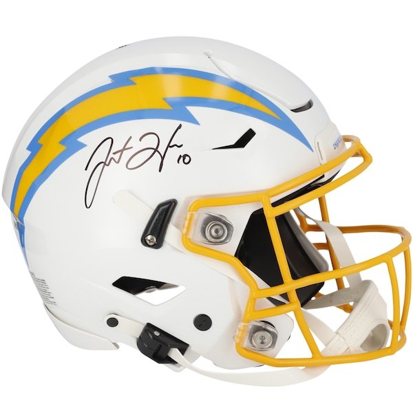 Justin Herbert Los Angeles Chargers Fanatics Authentic Autographed Riddell Speed Flex Authentic Helmet