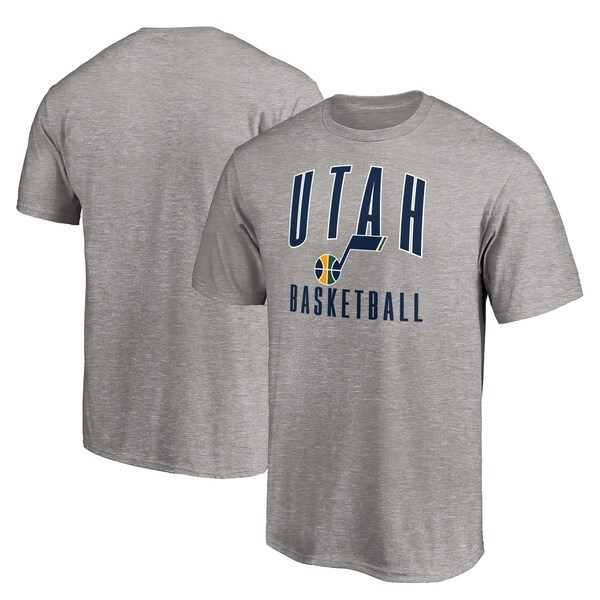 Utah Jazz Game Legend T-Shirt - Heathered Gray