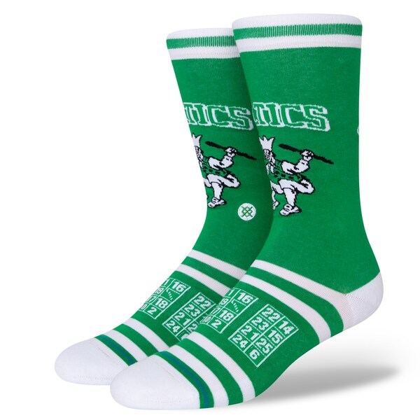 Boston Celtics Stance 2021/22 City Edition Crew Socks - Kelly Green