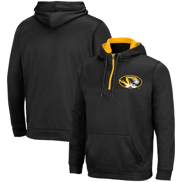 Missouri Tigers Colosseum Harbor Quarter-Zip Hoodie - Black