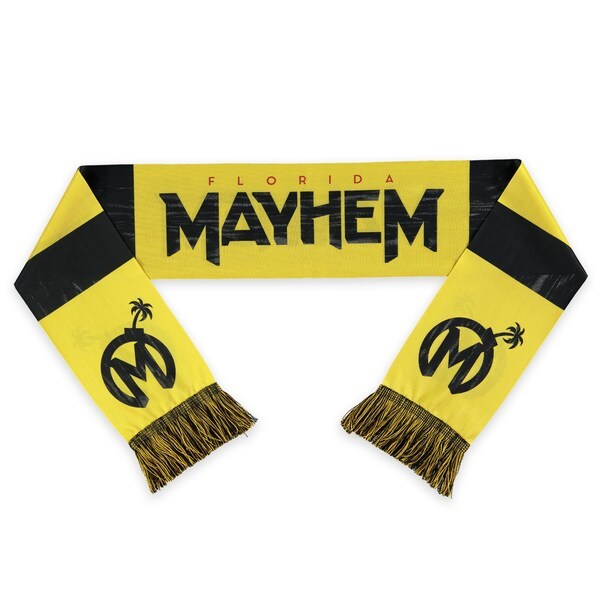 Florida Mayhem 58'' x 6.5'' Overwatch League Striped Scarf