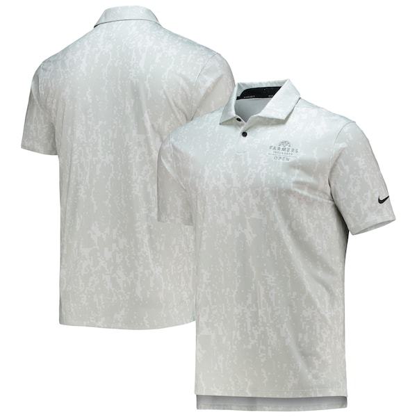 Farmers Insurance Open Nike Vapor Performance Polo - Gray