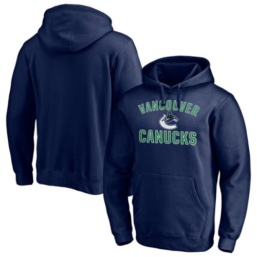 Vancouver Canucks Fanatics Branded Special Edition Victory Arch Pullover Hoodie - Navy