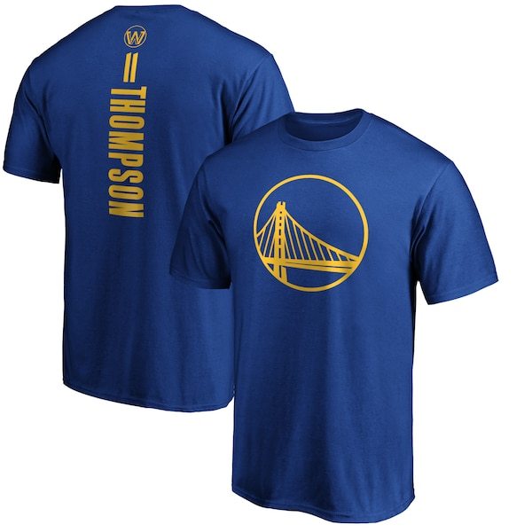 Klay Thompson Golden State Warriors Fanatics Branded Team Playmaker Name & Number T-Shirt - Royal