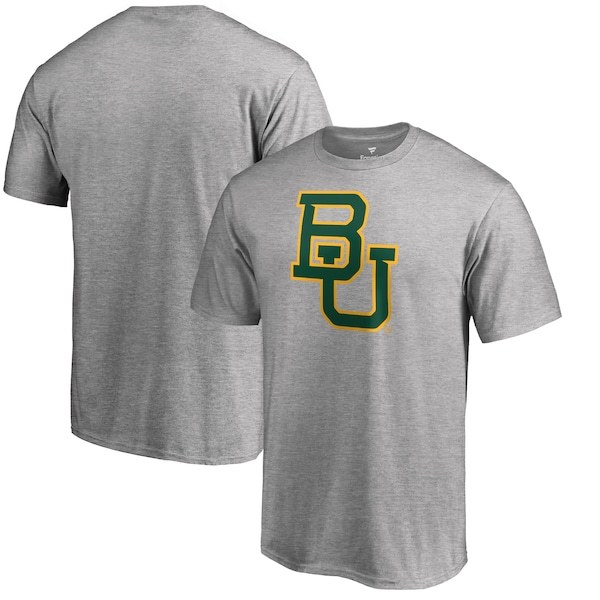 Baylor Bears Fanatics Branded Primary Team Logo T-Shirt - Ash