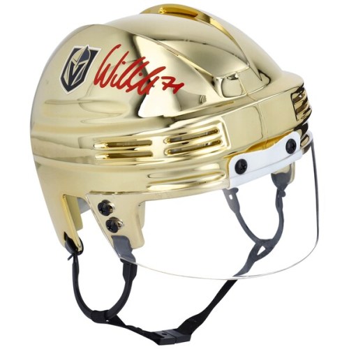 William Karlsson Vegas Golden Knights Fanatics Authentic Autographed Gold Mini Helmet