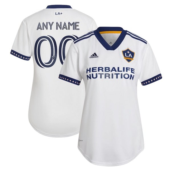 LA Galaxy adidas Women's 2022 City of Dreams Kit Replica Custom Jersey - White