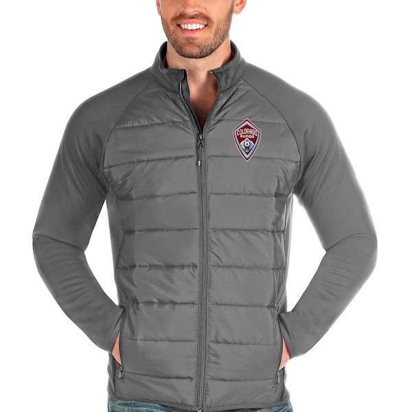 Colorado Rapids Antigua Altitude Full-Zip Jacket - Steel