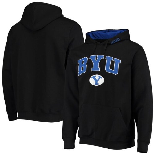 BYU Cougars Colosseum Arch & Logo 3.0 Pullover Hoodie - Black
